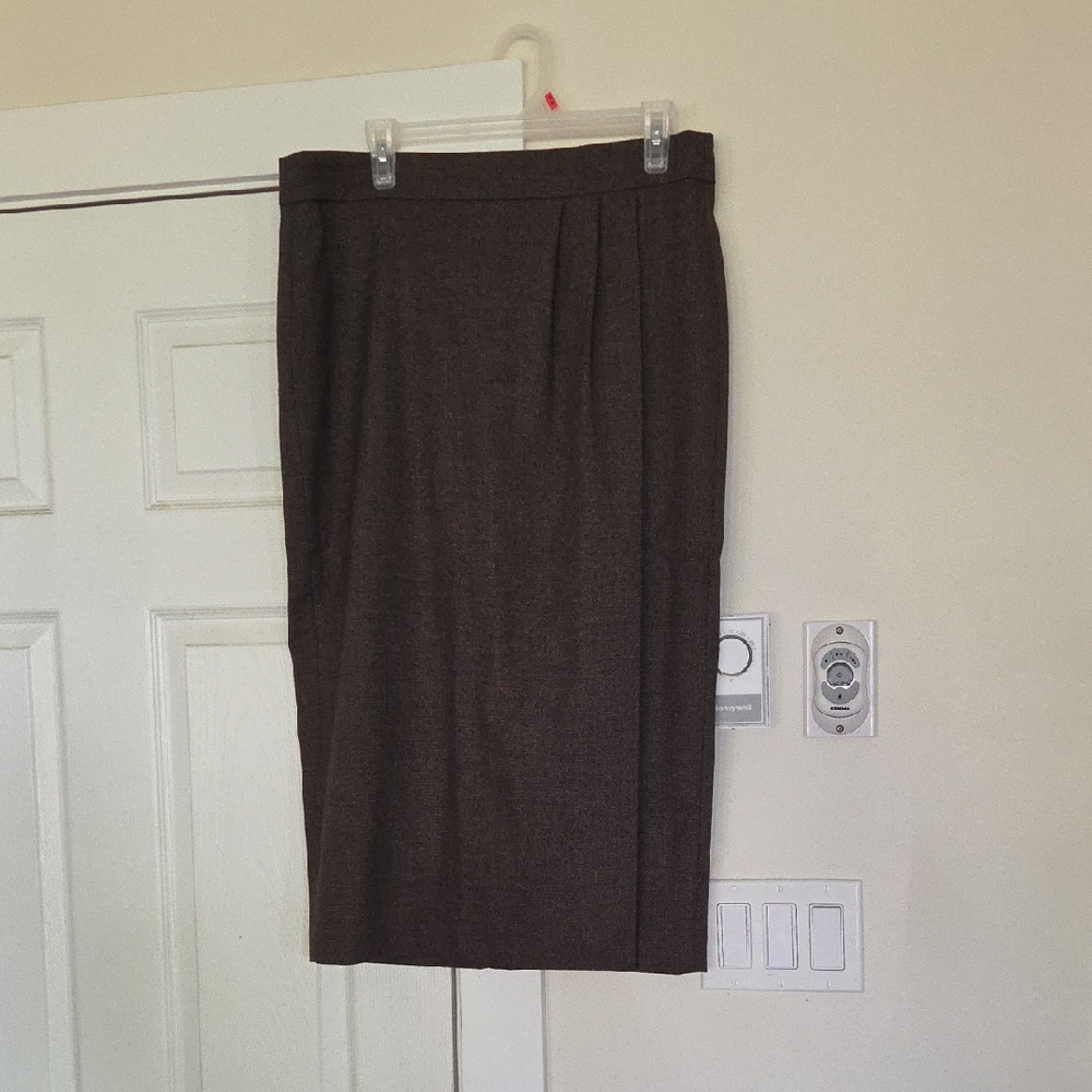 RW&CO. Dark Brown Pencil Skirt